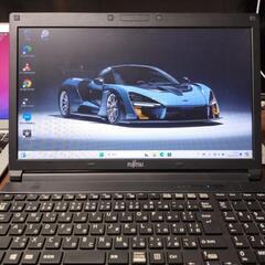 富士通 LIFEBOOK ノートパソコン SSD Windows...