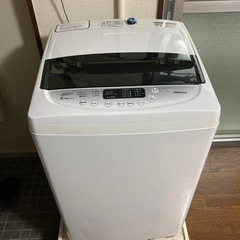 洗濯機 5.0kg ヤマゼン[YWMA-50] 2019年製