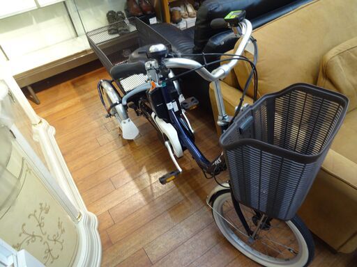 ヤマハ PAS電動アシスト三輪自転車 PA16W【モノ市場東浦店】163