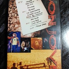 VHS ビデオテープ ボン・ジョヴィ　ライブ・フロム・ロンドン1995