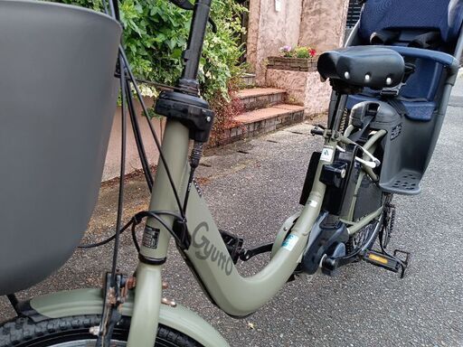 【決まりました】パナソニック・ギュット・クルームR-DX　3人乗り対応 　16Ah大容量バッテリー　取り扱い説明書 　鍵3個　 バッテリー充電器　 バッテリー盗難防止ワイヤーロック新品　スイッチカバー付き【福岡市内、近郊配達可】 決まりました】パナソニック・ギュット・クルームR-DX 3人乗り対応