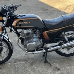 【ネット決済】車検満タン極上車
 cb400nホーク3キック付バ...