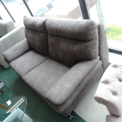 ２人掛けソファー   グレー系  家具 幅185×奥行95×高さ95cm  札幌  東区