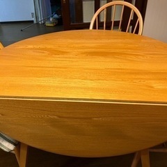 アーコール　折りたたみテーブル　椅子おまけ