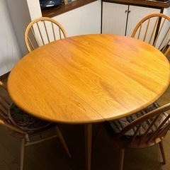 アーコール　折りたたみテーブル　椅子おまけ