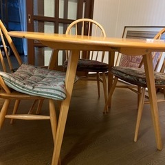 アーコール　折りたたみテーブル　椅子おまけ