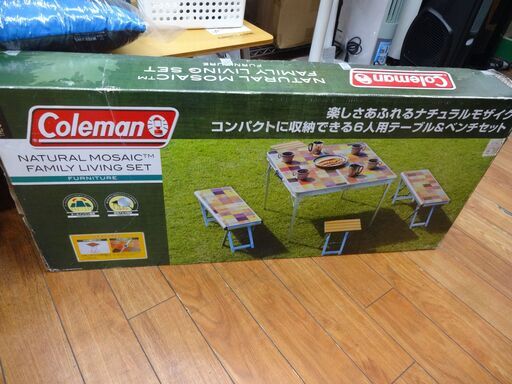 コールマンキャンプテーブルチェアセット 【モノ市場東浦店】163