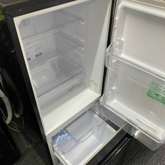 北九州市内配送無料　保証付き　三菱 冷蔵庫 ボトム冷凍室 右開き 146L サファイアブラック MR-P15A B