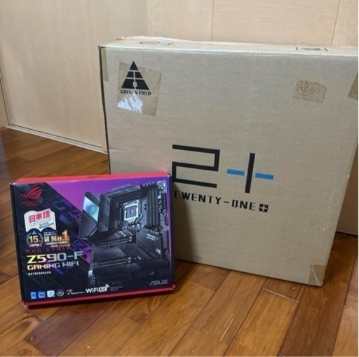 パソコン マザーボード Z590-f \u0026 ケース