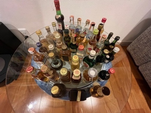 古酒　40本ミニボトル　ウイスキーetc