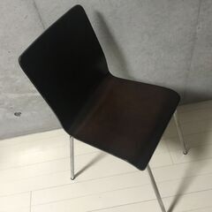 椅子 （ニトリ）ダークブラウン　シンプル
