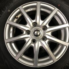 【YOKOHAMA ice GUARD iG70 195/65R15】スタッドレス【STRANGER 15インチ 6J5HPCD114.3+45】22年製 アイシス等　(VTK990) 