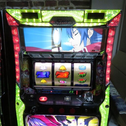 送料無料！ 名機 スカイラブ4 コイン不要機 付き パチスロ実機 スカイラブ4 コイン不要機付き スロット機 |江別市