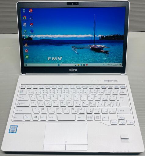 保証1ヶ月、インボイス対応、代引き発送可！フルHD液晶、Windows11、Core i5、SSD512GB(快速)、メモリ8GB、FUJITSU製ノートパソコン、CD,DVDドライブ、カメラ、Bluetooth、ACアダプター付属、富士通、LIFEBOOK、ライフブック、ノートPC、office