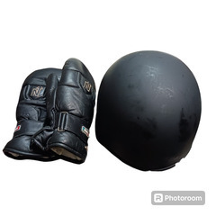 (中古)ZAP ヘルメット NORDICA 手袋 セット