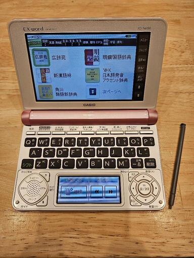 CASIO EX-word XD-N6000pk CASIO - 電子辞書 CASIO EX-word XD-N6000