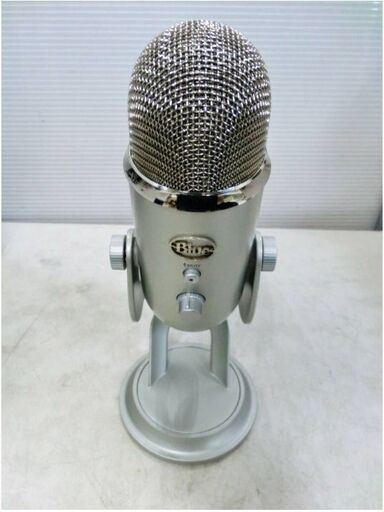 美品　ロジクール　Blue Yeti　USB コンデンサーマイク　ブルー 動作良好　ゲーミング　実況 配信 ストリーミング マイク　Logicool