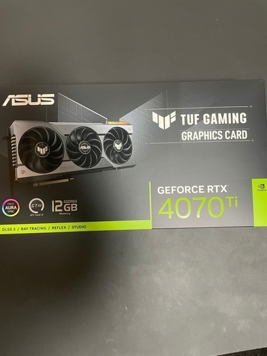 ASUS 4070ti   5／30日　10時まで掲載