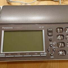 （決まりました）Panasonic FAX機能付電話機　親機子機...