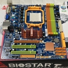マザーボード biostar TA785GE 128M AMD ...