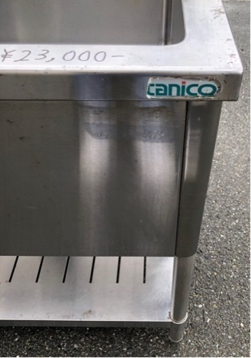 ⭐︎中古品 タニコ 1槽シンク 900×750×800mm 厨房用品⭐︎