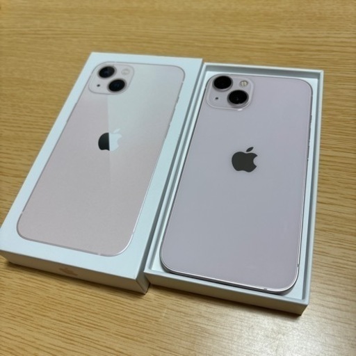 iPhone13ピンク 256GB SIMフリー　バッテリー　89%