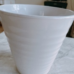 【無料・貰ってください】陶器製 植木鉢 鉢植え プランター