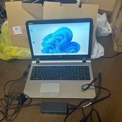 HP ノートパソコン SSD　