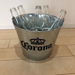 corona バケツ　空瓶5本