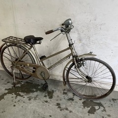 367★岐阜発　△MARUISHI HIGHWAY/丸石自転車/昭和レトロ/自転車/ビンテージ/ロッドブレーキ/サビ有り/防犯有り/現状品　R5.3/23★