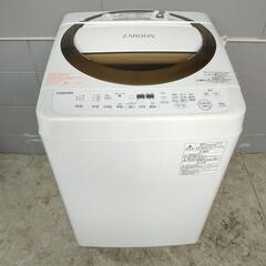 TOSHIBA 東芝 電気洗濯機 AW-6D6 6.0kg 動作...