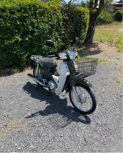 809.　動画あり　ホンダ　AA04スーパーカブ50  原付　バイク　50cc   車体