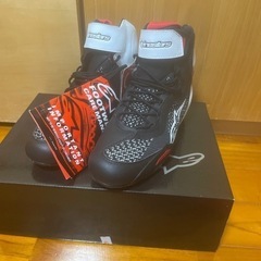 【未使用】アルパインスターズ  バイクシューズ　25センチ