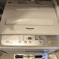 【取引中】引取り限定・動作問題なし パナソニック 洗濯機 5kg