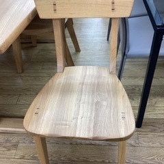 KE-59【新入荷 リサイクル品】酒井製作所 タモ材 ベンチダイニング4点 