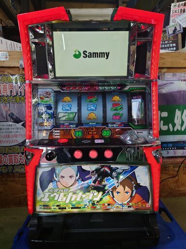 【愛品倶楽部柏店】サミー 交響詩篇エウレカセブン 5号機 ART スロット実機
