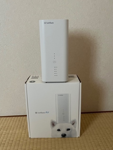ソフトバンクAirのWifiルーターです。