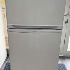 【中古品】エルソニック ELSONIC 2ドア 冷凍冷蔵庫 EJ...