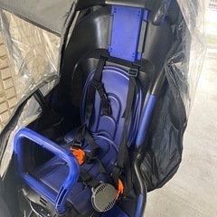 子供乗せ電動自転車 YAMAHA ヘルメット カバー付き 