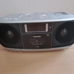 TTOSHIBA  CDラジオカセットレコーダー