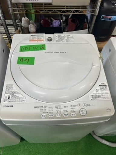 早い者勝ち大セール‼️‼️＋ご来店時、ガン×2お値引き‼️TOSHIBA(東芝) 2015年製 4.2kg 洗濯機