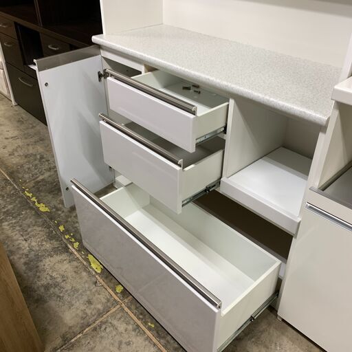 レンジボード ニトリ 食器棚 - 食器棚、キッチン収納 