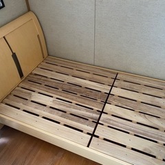 【取り引き決定】家具 ベッド シングルベッド
