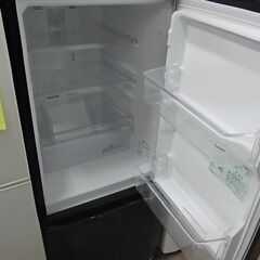 三菱　ノンフロン冷凍冷蔵庫　MR-P15A-B　146L　2017年製　2ドア冷蔵庫　ブラック　黒