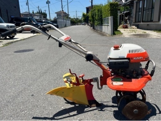 動作品　クボタ　TMA25 管理機　小型　ミニ　耕運機　ミディ最大2.4馬力　培土器付　農用トラクター（歩行型）GS95VT