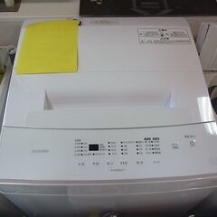 IRIS　アイリスオーヤマ　全自動電気洗濯機　IAW-T604E　6.0kg　2022年製　ステンレス槽　電気　洗濯