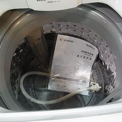 IRIS　アイリスオーヤマ　全自動電気洗濯機　IAW-T604E　6.0kg　2022年製　ステンレス槽　電気　洗濯