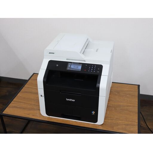 【ヤ取終了9/8】≪U801ジ≫ 通電/印刷OK brother/ブラザー レーザープリンター MFC-9340CDW 最大用紙サイズ/A4 OA機器/複合機 FAX/スキャン 現状品