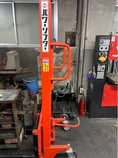 【定価317,200円】をくだ屋技研 手動式パワーリフター エコノミータイプ（積載荷重500㎏）