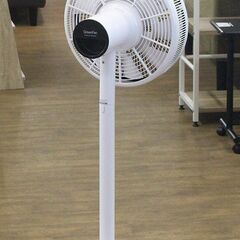 (Y)北大前! 札幌 引取 BALMUDA バルミューダ GreenFan LE 扇風機 EGF-1400-WK ホワイトxブラック 2019年製 グリーンファン リモコン欠品 1026474